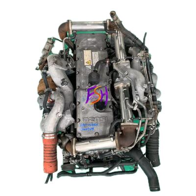 سعر جيد تجميع محرك ديزل بشاحن توربيني Isuzu 6UZ1T بست أسطوانات بسعة 7.8 لتر للشاحنات والحافلات متصل