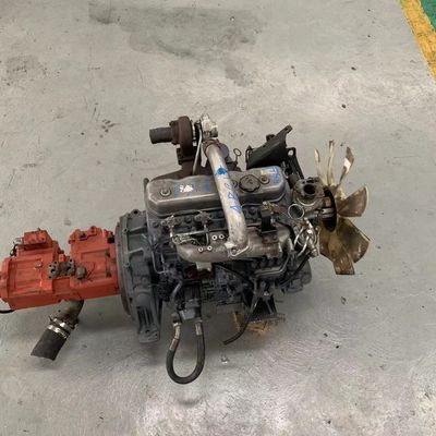 سعر جيد 136 حصان 4 أسطوانات محرك الديزل إيسوزو 4BG1T قطع غيار محرك السيارات متصل