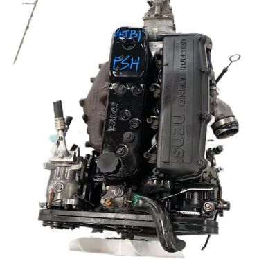 سعر جيد محرك مستعمل للزراعة 4 سلندر 4JB1 4JB1T لشاحنات البيك أب Isuzu للبيع متصل